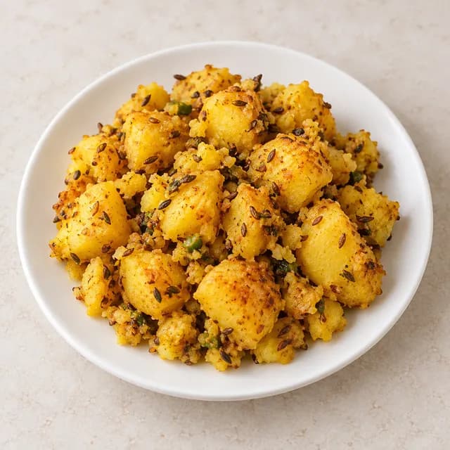 Jeera Aloo, representative dish image