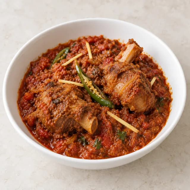 Kadai Mutton, representative dish image
