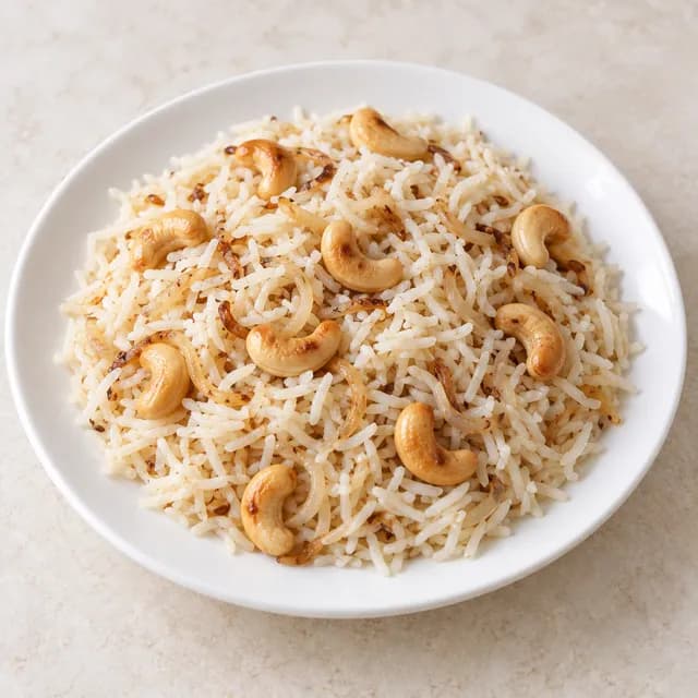 Kaju Pulao, representative dish image