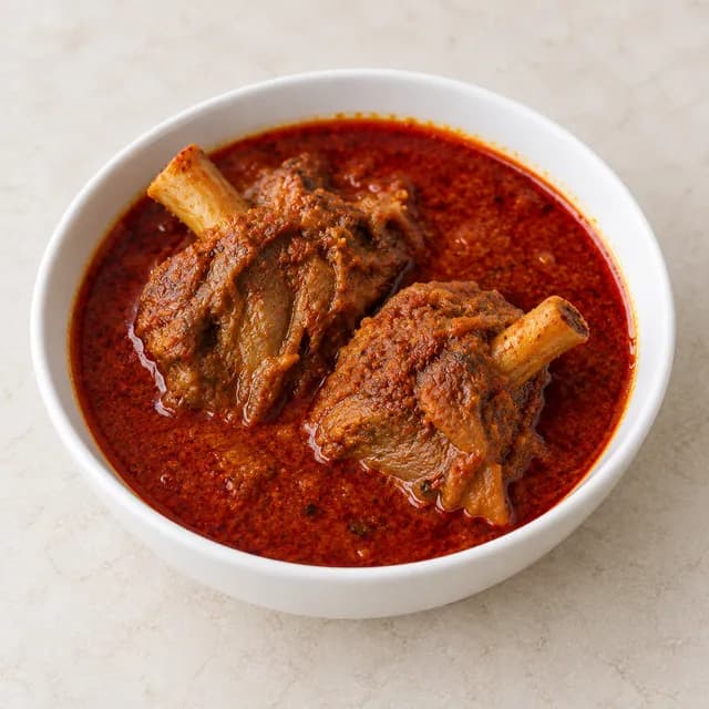 Laal Maas, representative dish image