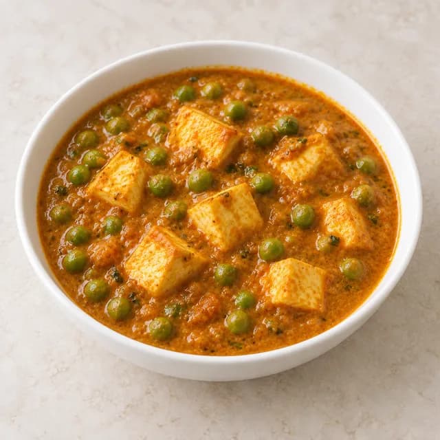 Matar Paneer, representative dish image