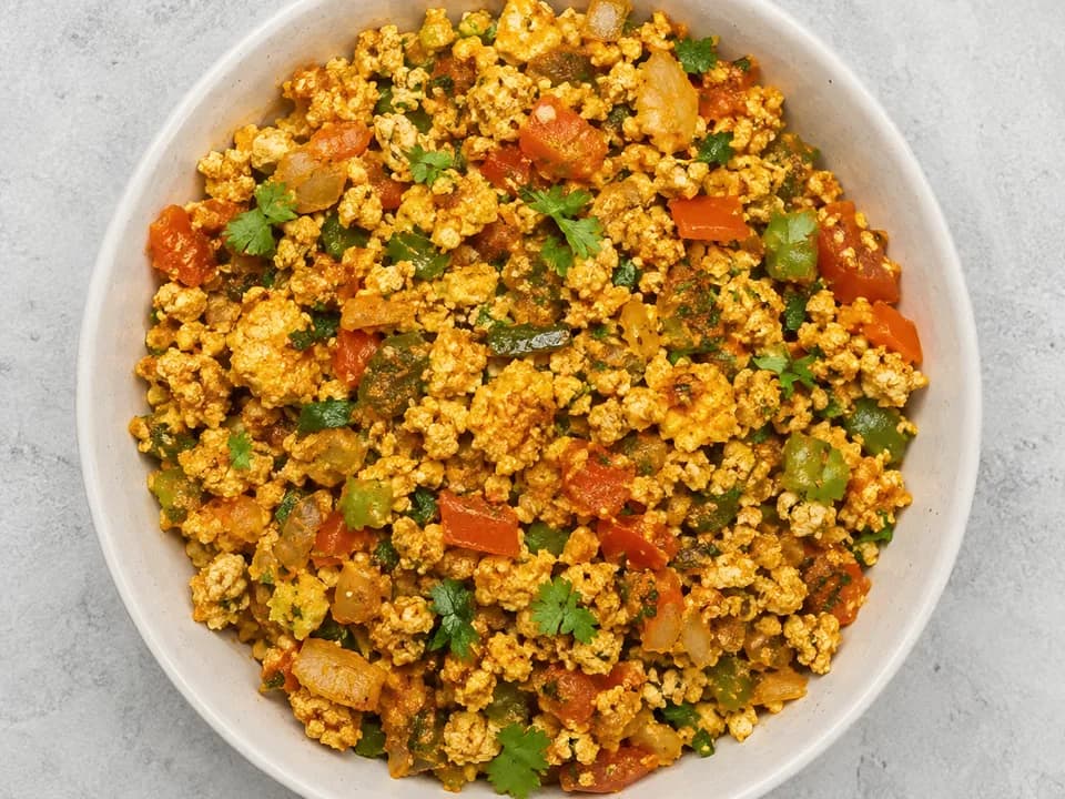 Paneer bhurji, representative dish image