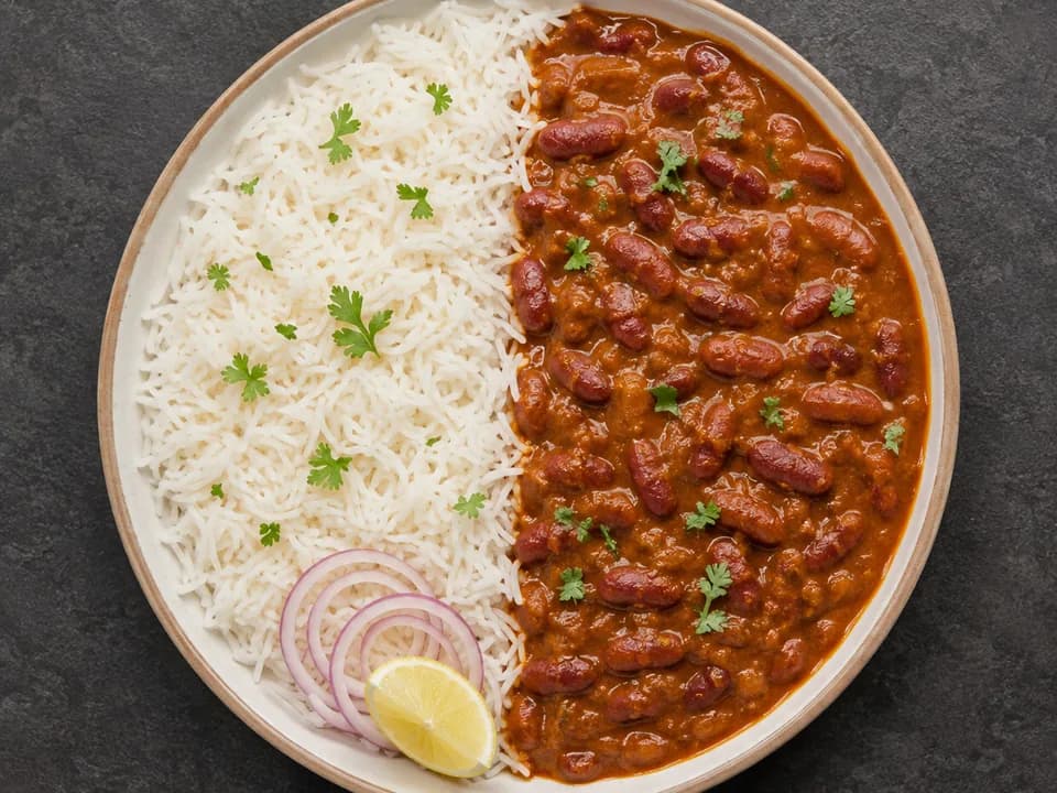 Rajma Chawal, representative dish image