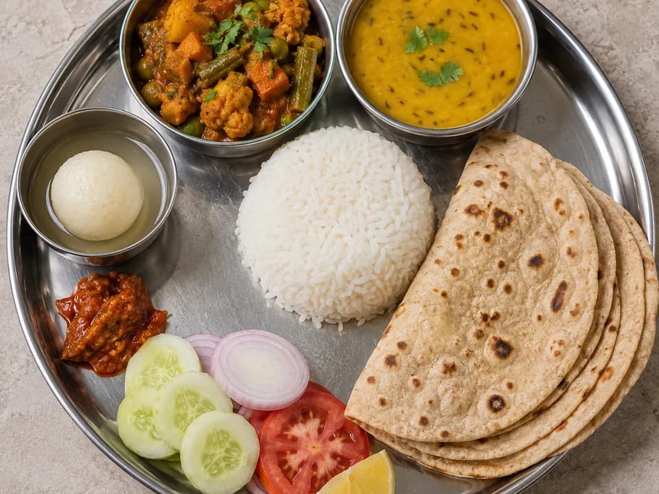 Thali & Rice Meals